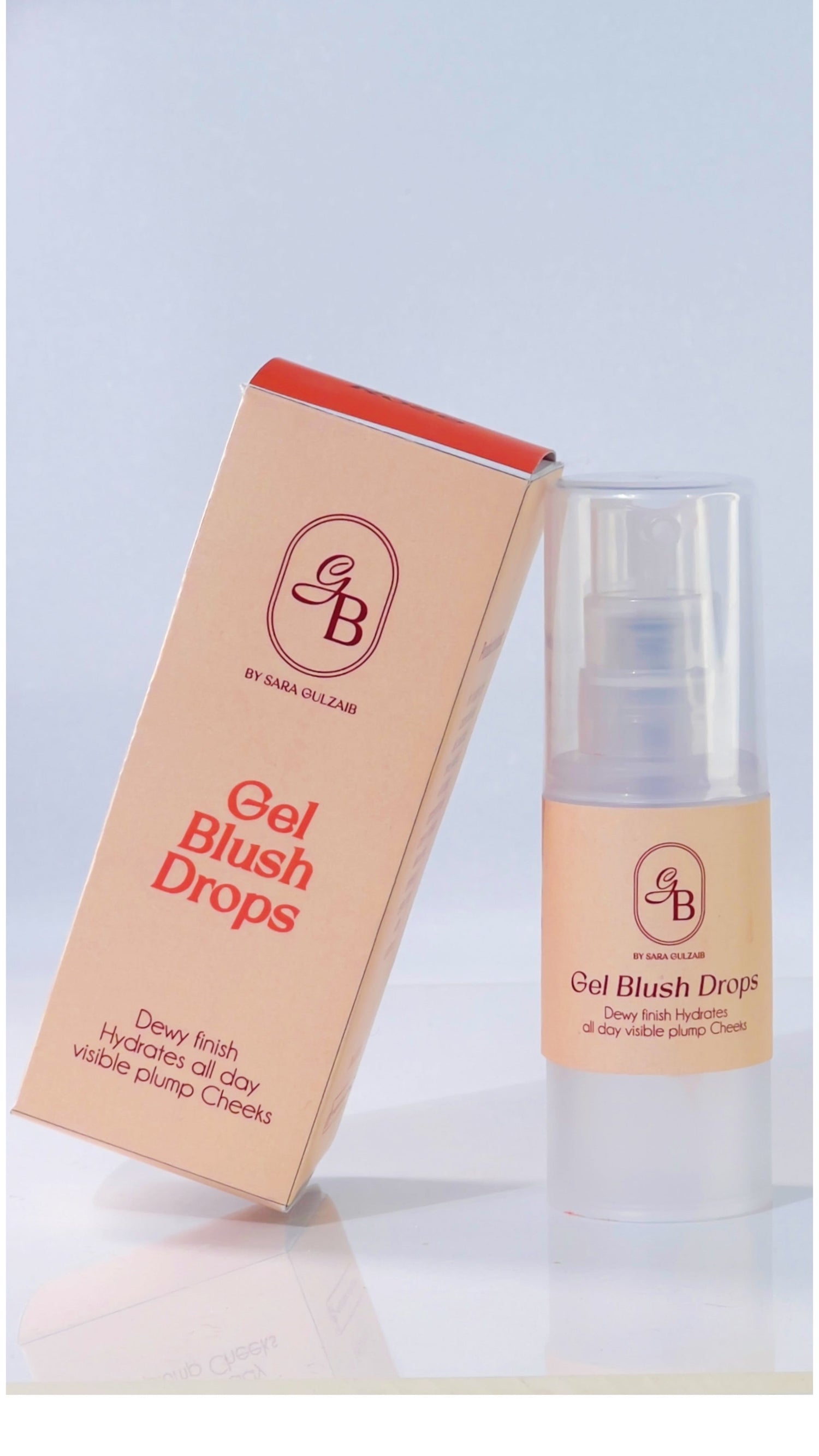Gel blush drops