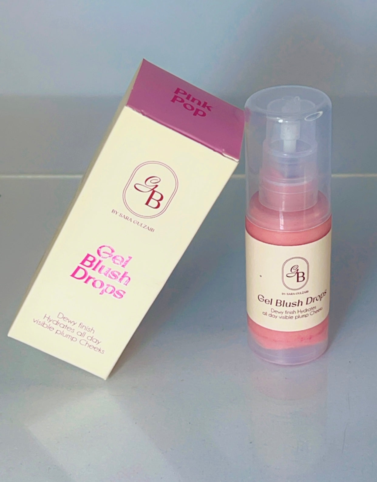 Gel Blush Drops Pink Pop